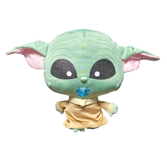 Star Wars Doorables Puffables Mandalorian Grogu Baby Yoda The Child Plush 10" - Picture 10 of 10